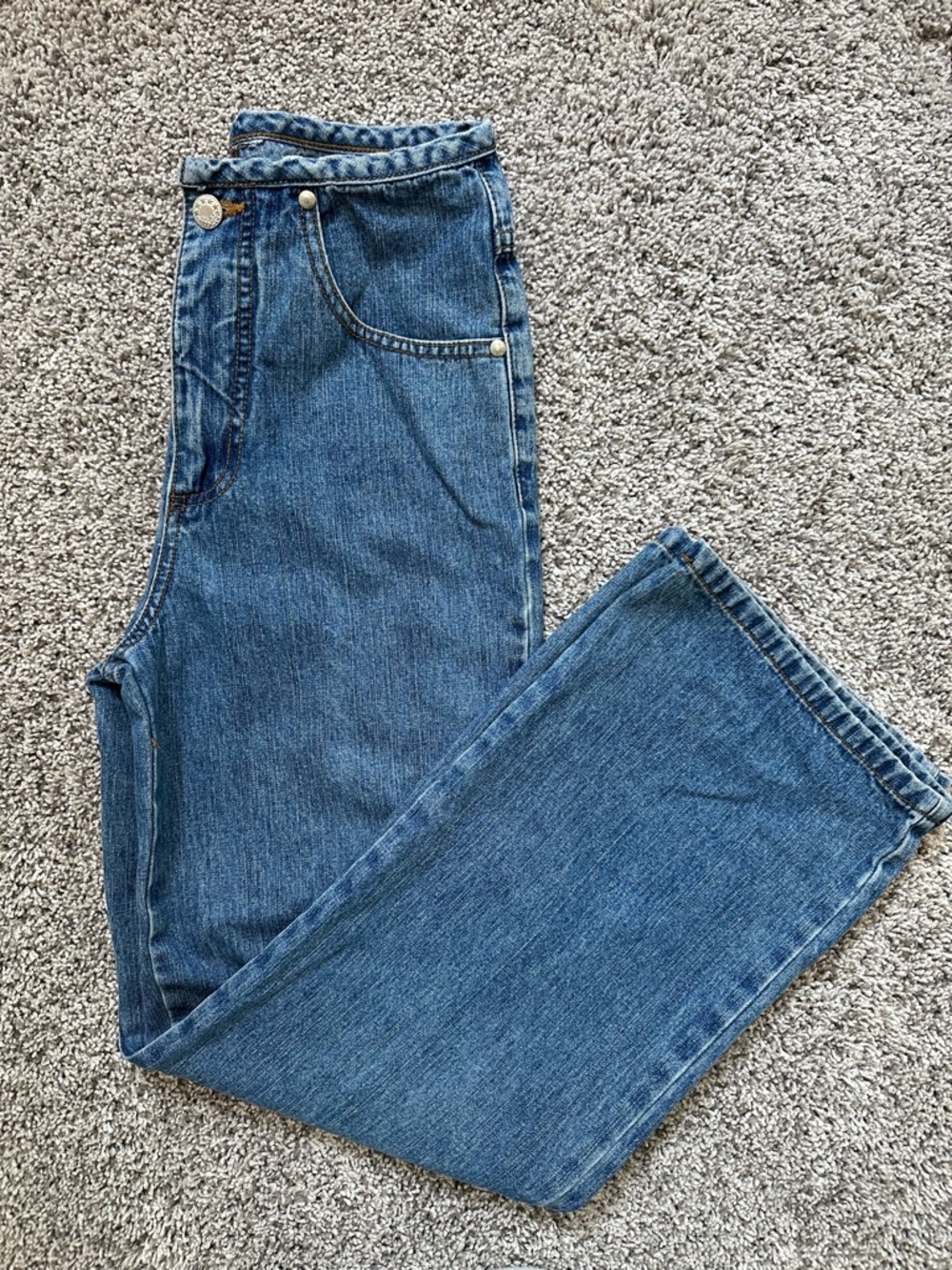 Vintage 90s High Waisted Straight Leg Jeans